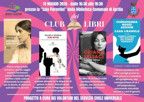 Club dei Libri - il femminismo